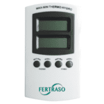 Thermo-hygrometer Incl. batterijen Min-Max digitaal