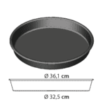 Opvangbak rond 36,1 cm