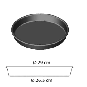 Opvangbak rond